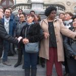 El alcalde Juan Mari Aburto da el p&eacute;same al entorno.