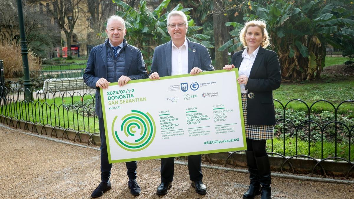 Presentación del V Encuentro de Economía Circular en Donostia