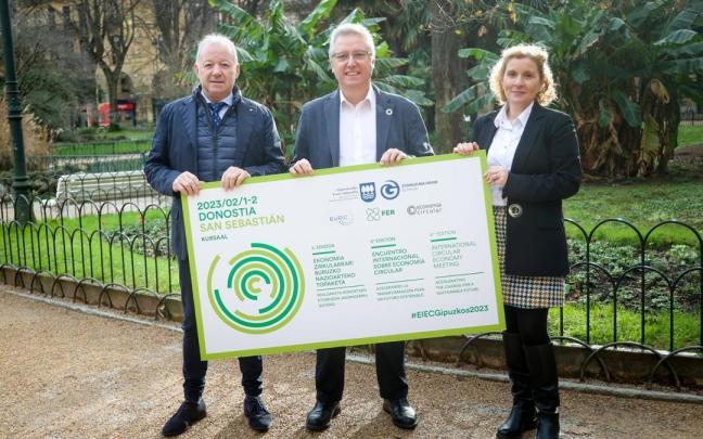 Presentación del V Encuentro de Economía Circular en Donostia Presentación del V Encuentro de Economía Circular en Donostia