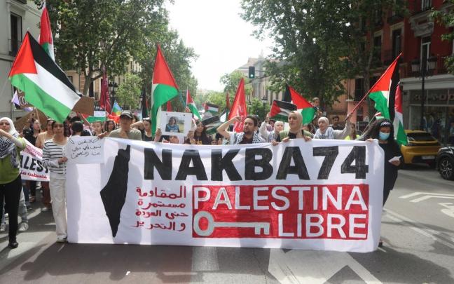 Manifestaciones en solidaridad con Palestina. Manifestaciones en solidaridad con Palestina.