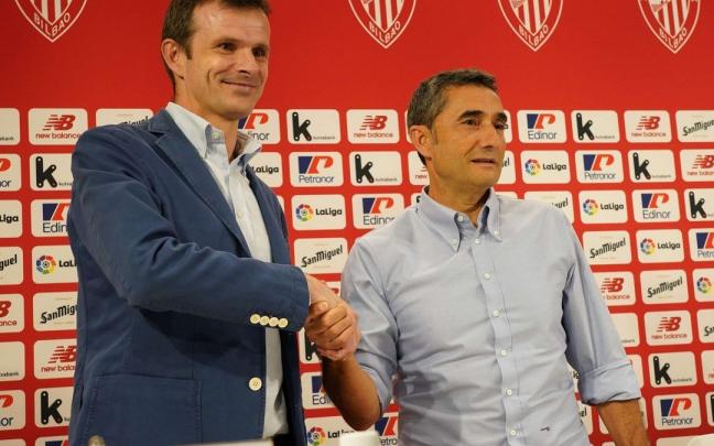 Presentaci&oacute;n Ernesto Valverde como entrenador del Atlhetic