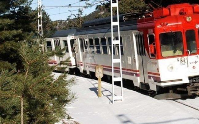 Imagen de un tren de Cercanías Imagen de un tren de Cercanías