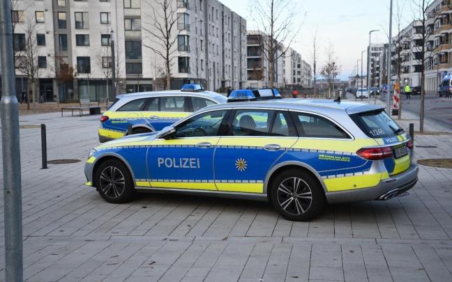 Coches policiales de la Polizei alemana en una imagen de archivo. Coches policiales de la Polizei alemana en una imagen de archivo.