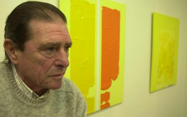 El artista vitoriano Rafael Lafuente El artista vitoriano Rafael Lafuente