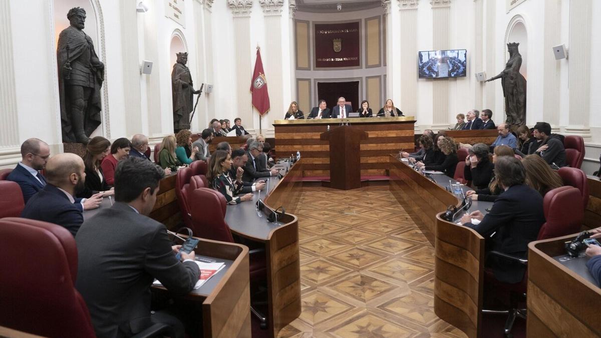 Pleno de las Juntas Generales de Álava.