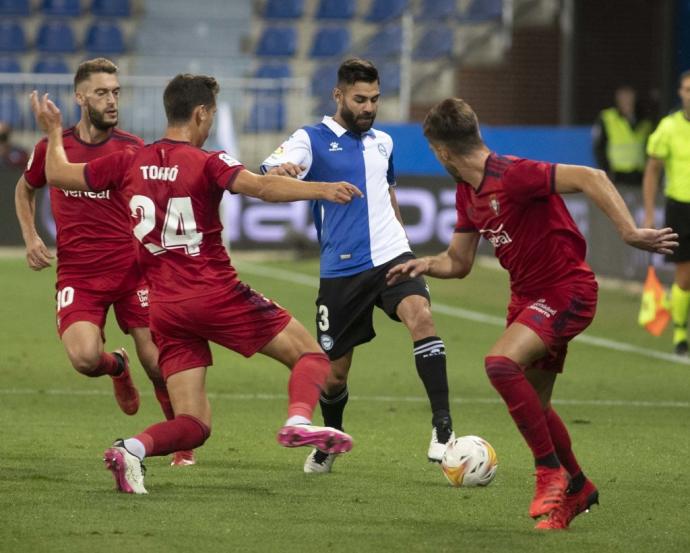 El Alavés jugará un amistoso contra Osasuna el 8 de octubre