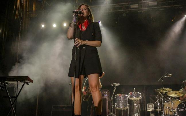 La voz de Leire Martínez resonará en Laudio el viernes 26 de agosto. La voz de Leire Martínez resonará en Laudio el viernes 26 de agosto.