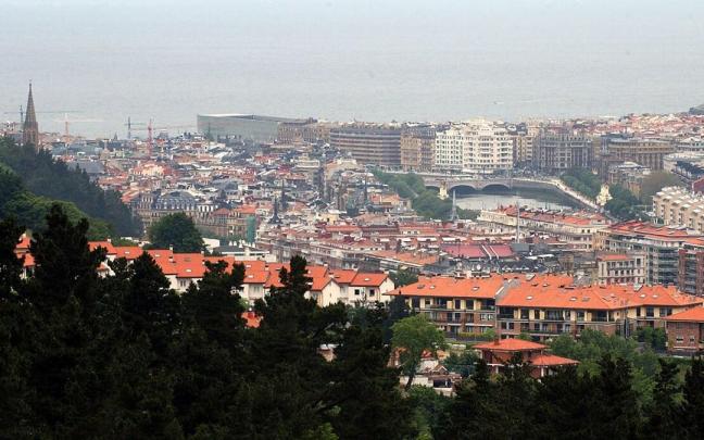 Vista general de Donostia