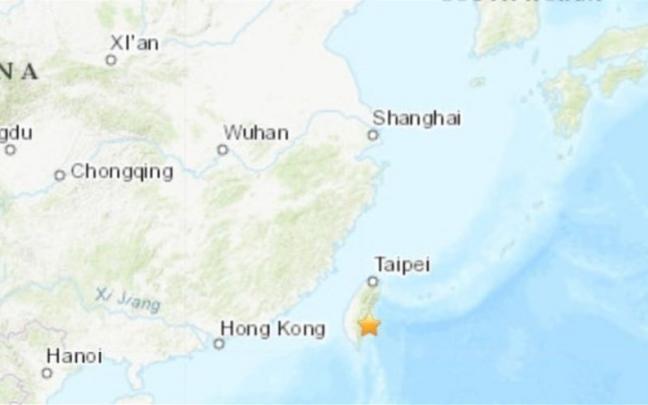 Terremoto en Taiwán Terremoto en Taiwán
