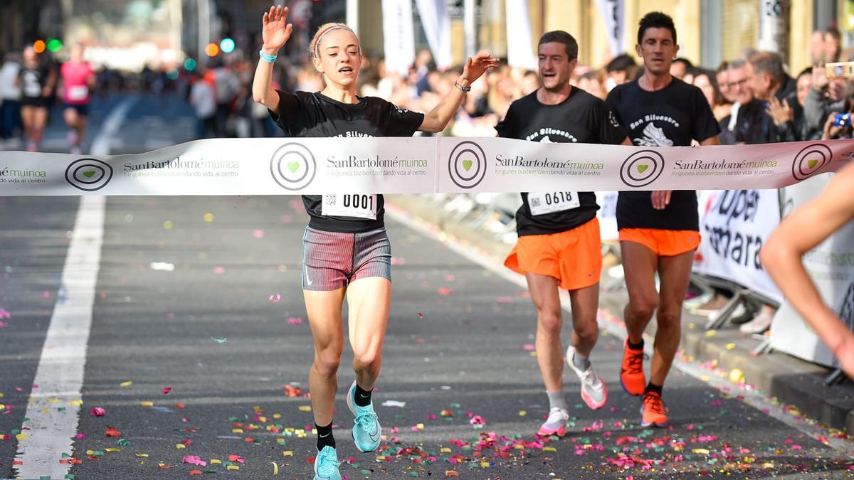 Sara Villasante ganó en la competición femenina