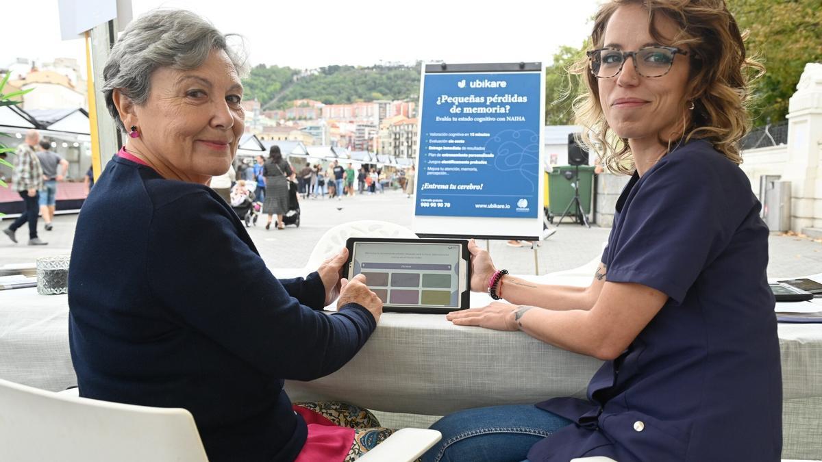 Mari Mar se ha acercado esta mañana con motivo de hacer este test.