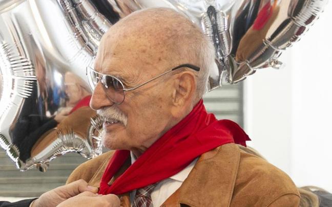 Marcelino Andueza, nuevo centenario pamplon&eacute;s.