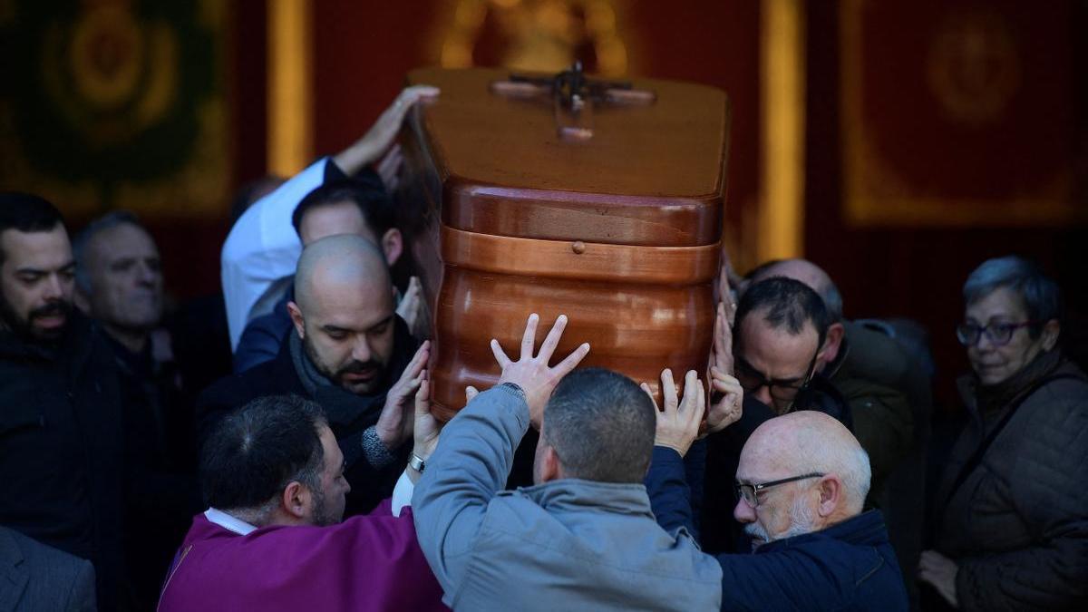 Funeral por el sacristán asesinado en Algeciras.