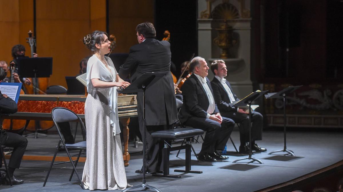 Una representación del festival Musika Música en el Teatro Arriaga