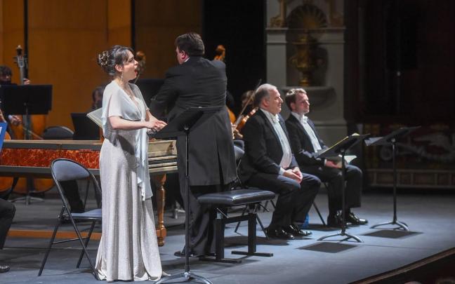 Una representación del festival Musika Música en el Teatro Arriaga Una representación del festival Musika Música en el Teatro Arriaga