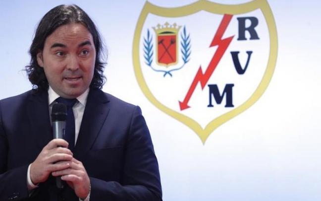 Mart&iacute;n Presa, presidente del Rayo Vallecano.