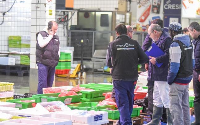 Mercabilbao vive los días más frenéticos del año