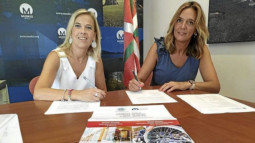 El convenio fue firmado por Ainara Leiba e In&eacute;s Venero.