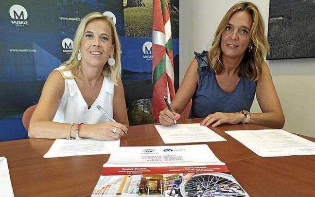 El convenio fue firmado por Ainara Leiba e In&eacute;s Venero.