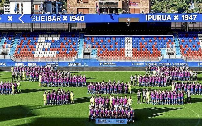 La cantera del Eibar tiene 500 jugadores La cantera del Eibar tiene 500 jugadores