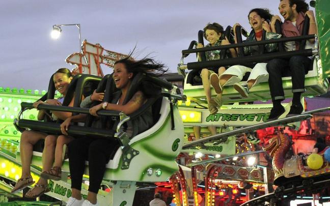 Imagen de la inauguraci&oacute;n oficial de las barracas en 2019