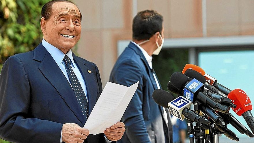 El ex primer ministro y lider de Forza Italia (FI) Silvio Berlusconi. | FOTO: AFP