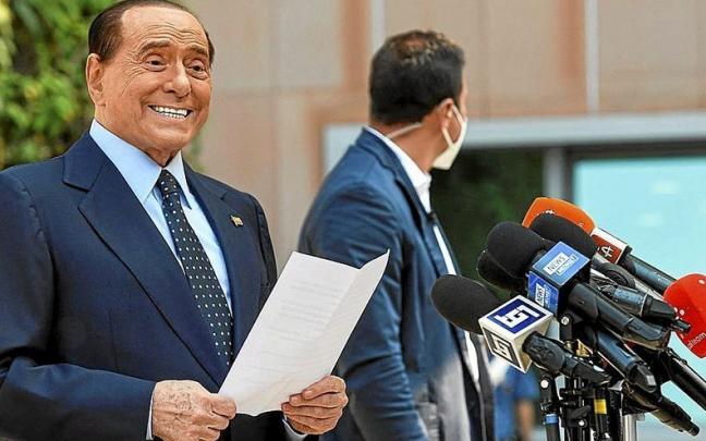 El ex primer ministro y lider de Forza Italia (FI) Silvio Berlusconi. | FOTO: AFP El ex primer ministro y lider de Forza Italia (FI) Silvio Berlusconi. | FOTO: AFP