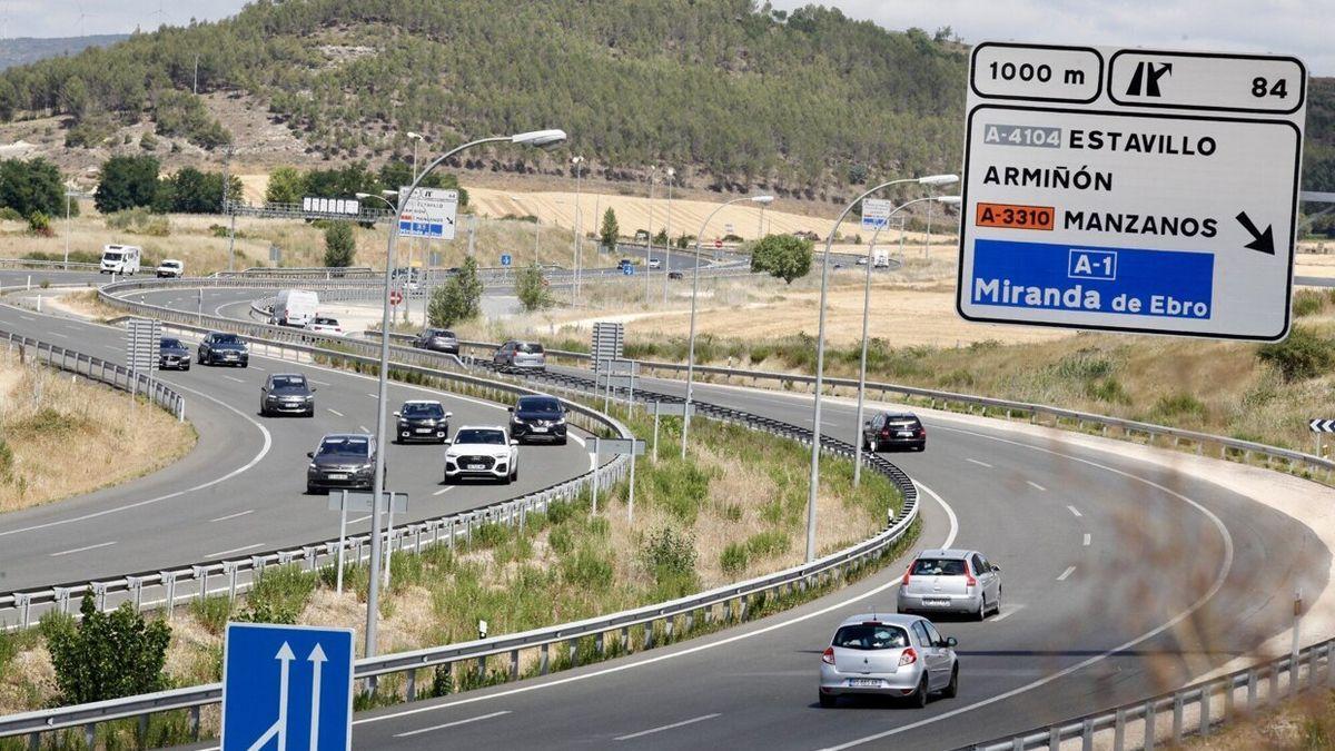 Tráfico a su paso por Armiñón