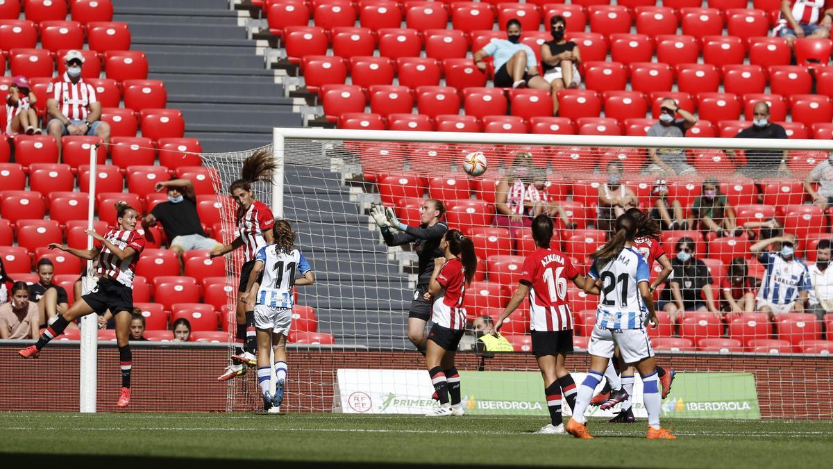El derbi femenino entre Athletic y Real Sociedad se jugará en San Mamés