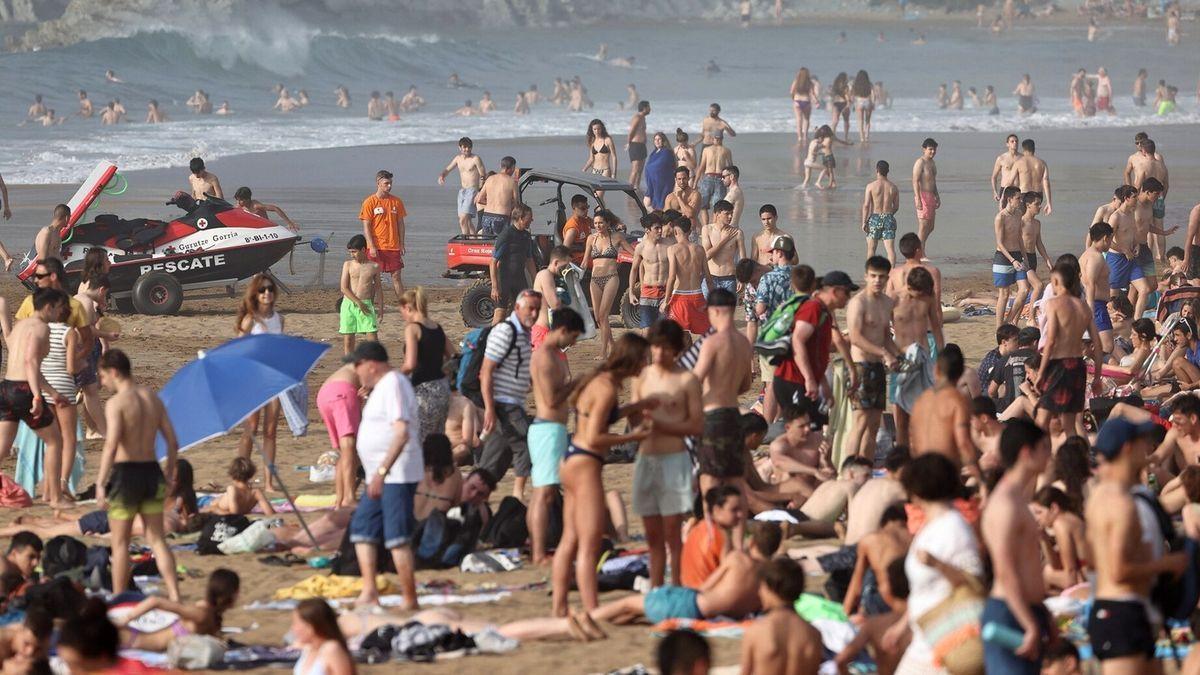 Playa de Arrietara en Sopela