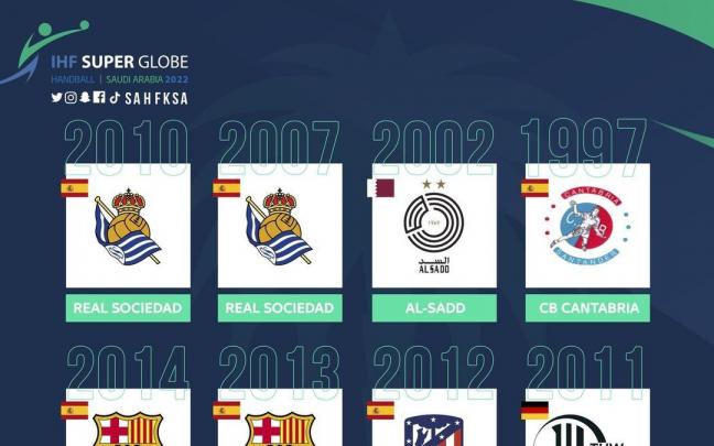 El curioso gazapo que da a la Real campeona de la Super Globe de balonmano