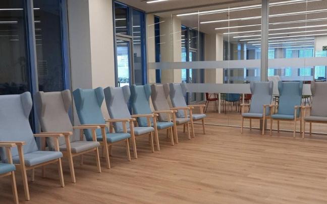 Interior del Servicio de Atención Diurna de la plaza del Renacimiento