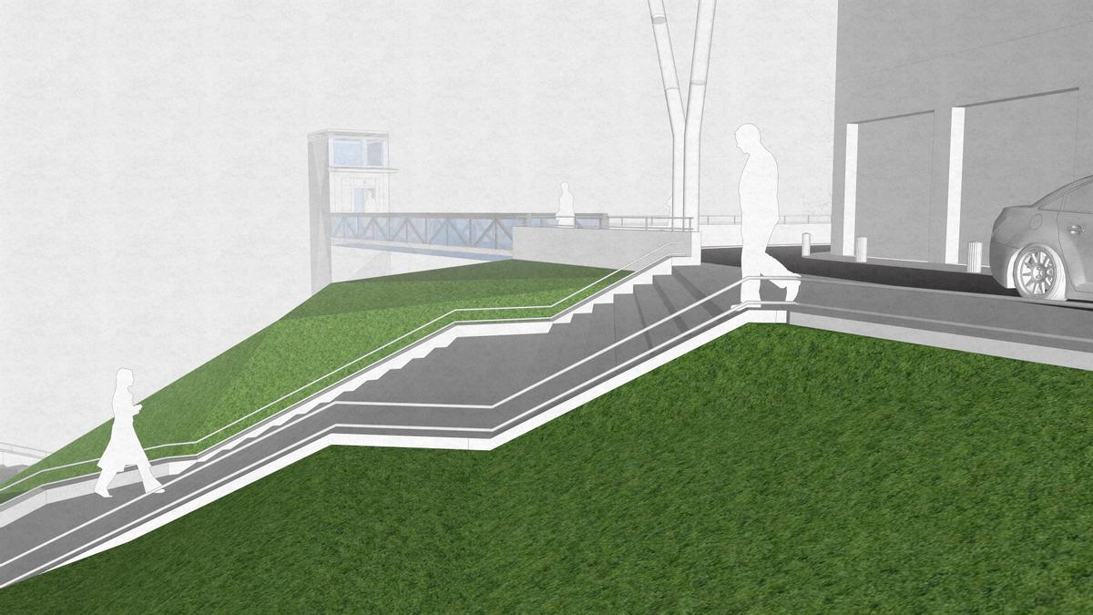 Dos nuevos ascensores en Otxarkoaga en Bilbao