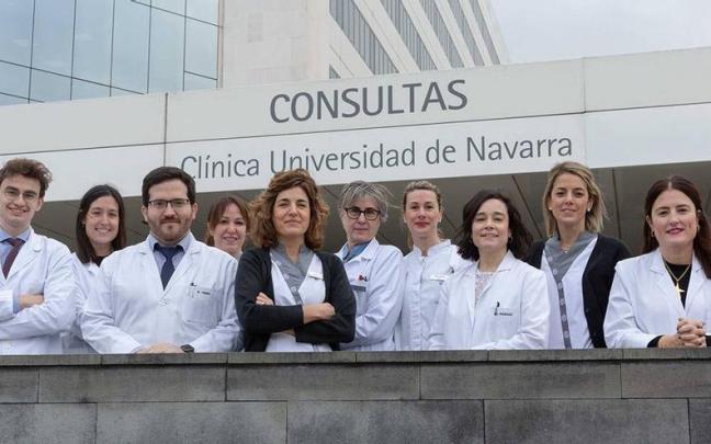 Profesionales de la Unidad de Ensayos Clínicos de la Clínica Universidad de Navarra, el centro privado que más ensayos clínicos promueve de España.