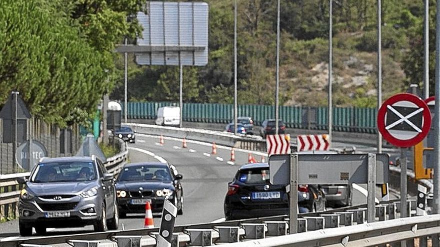 Comienzan las obras en Tolosa que cierran la N-I al tráfico de camiones