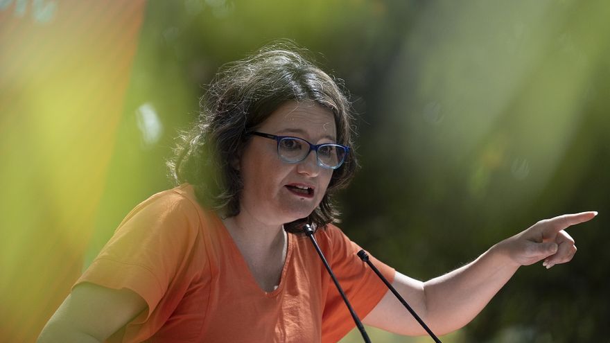 La vicepresidenta de la Generalitat Valenciana y portavoz del Consell, Mónica Oltra.