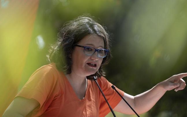 La vicepresidenta de la Generalitat Valenciana y portavoz del Consell, Mónica Oltra. La vicepresidenta de la Generalitat Valenciana y portavoz del Consell, Mónica Oltra.