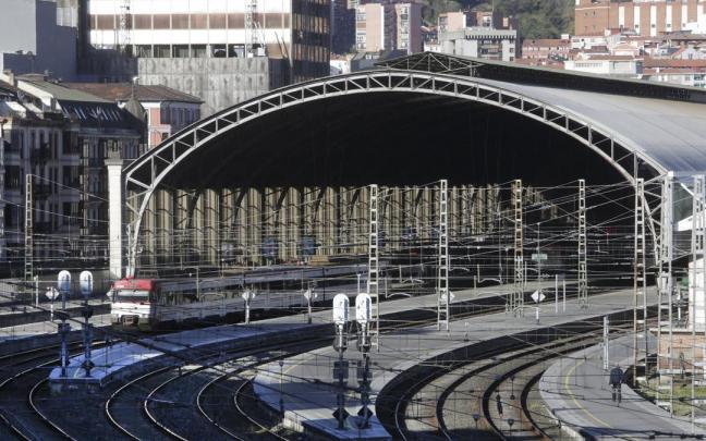 El soterramiento de la estación permitirá liberar 100.000 metros cuadrados en Abando