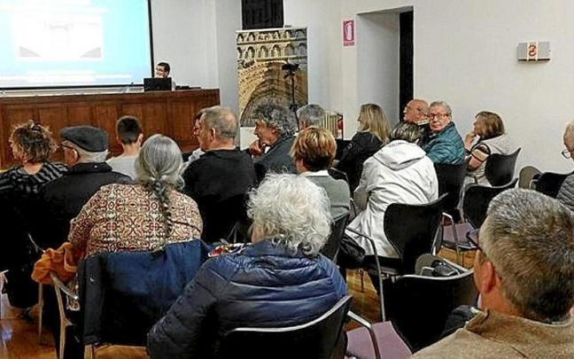 Momento de la última conferencia impartida. Foto: cedida