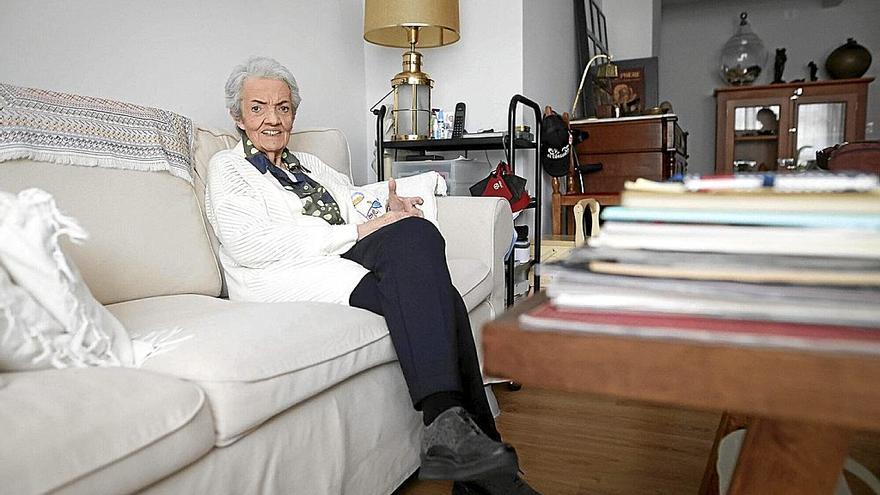 Amaia Uranga sigue disfrutando de una voz estupenda a sus 75 años.
