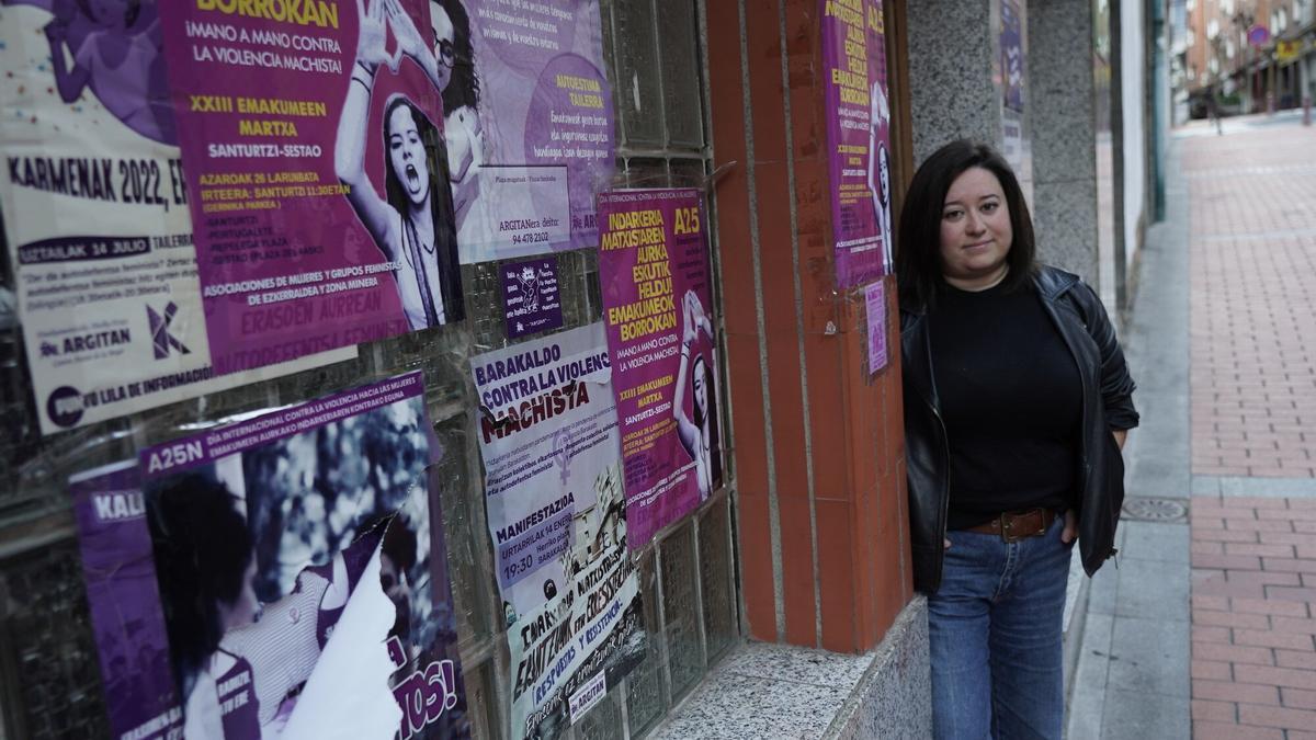 Mireia Saiz, portavoz de Argitan