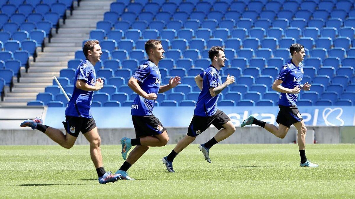 Karrikaburu, esta pretemporada junto a Olasagasti, Sola y Carlos Fernández