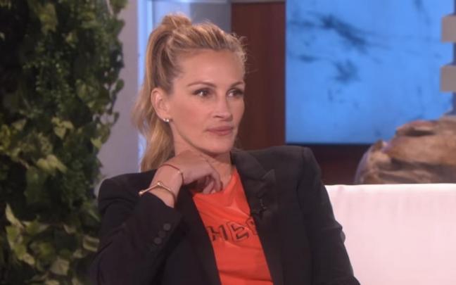 Julia Roberts en 'The Ellen Degeneres Show'