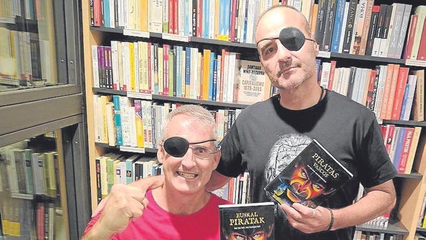 Sanz y Mendizabal, responsables de ‘Piratas vascos’. | FOTO: DNA