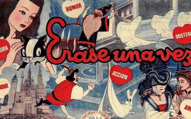 Imagen de la pel&iacute;cula &lsquo;&Eacute;rase una vez...&rsquo; estrenada originalmente en los 40 con dibujos de Jos&eacute; Escobar.