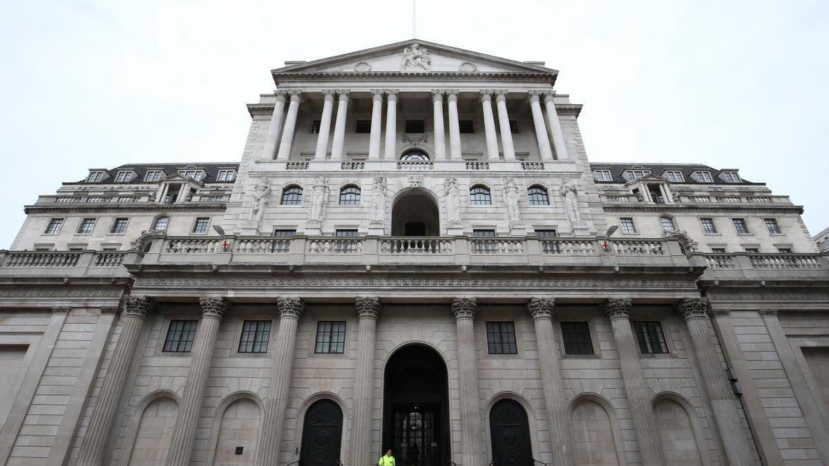 El Banco de Inglaterra, en Londres.