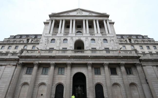 El Banco de Inglaterra, en Londres.