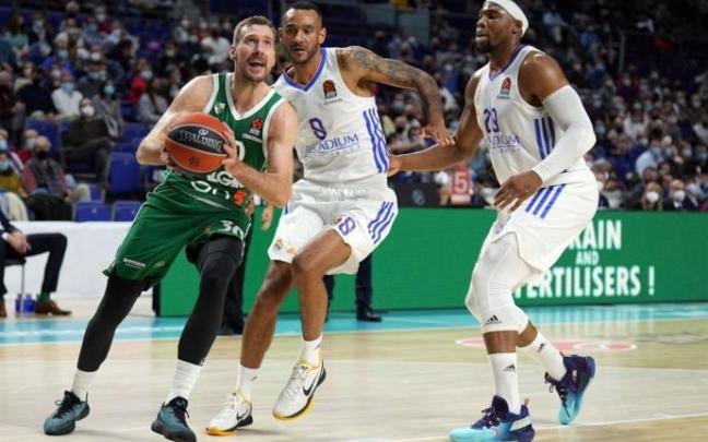 Dragic, durante un partido de este curso en Euroliga con el Zalgiris