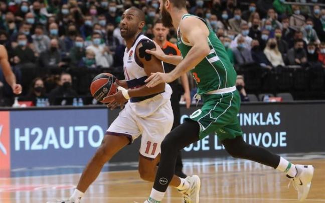 Jayson Granger, durante el partido ante el Zalgiris