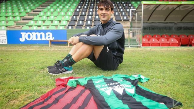 Asier Grande, jugador del Sestao River y ex del Arenas Asier Grande, jugador del Sestao River y ex del Arenas
